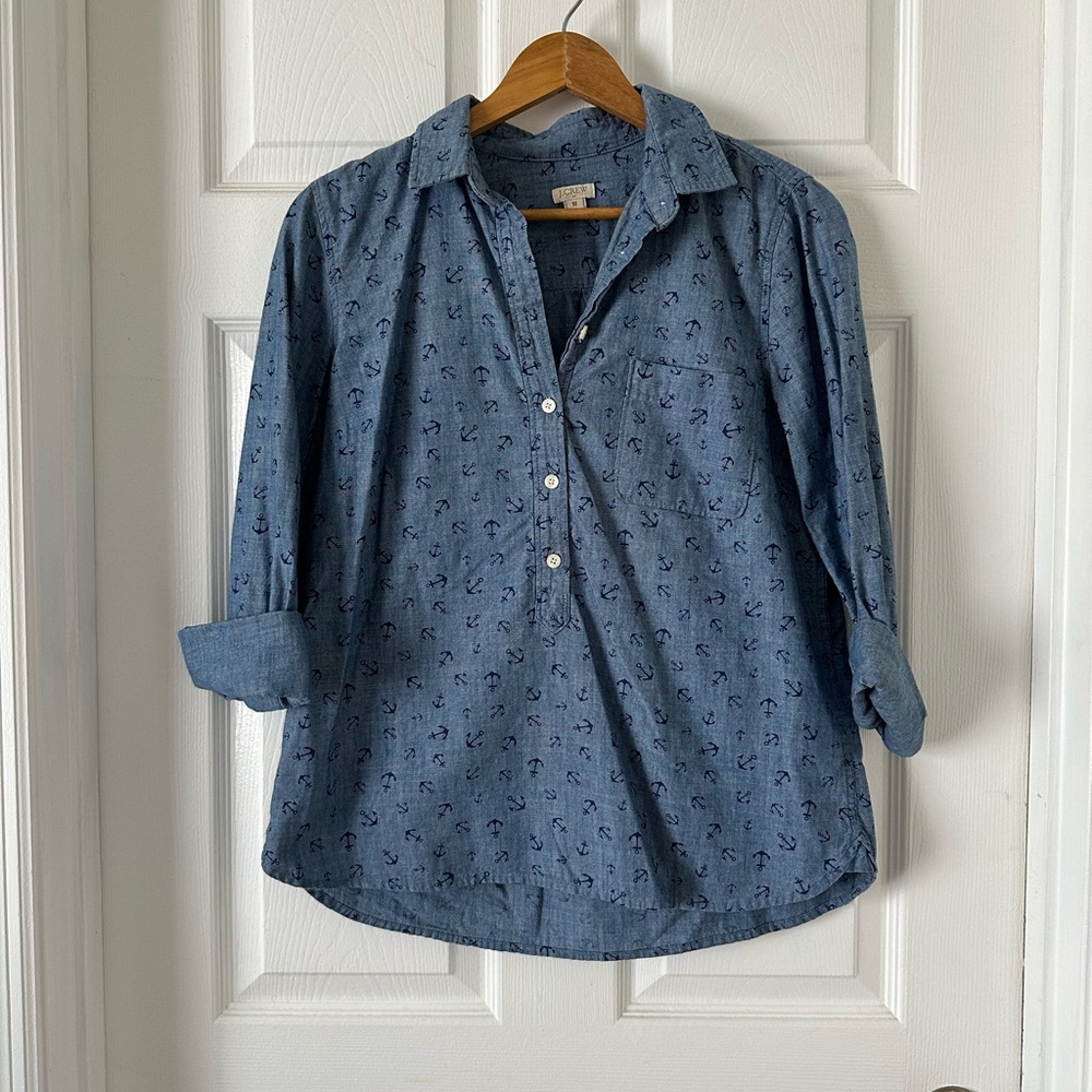 Blue Denim Women’s Blouse